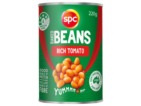 Spc Baked Beans Rich Tomato 220G
