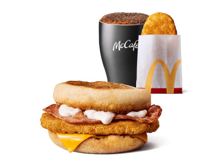 Chicken Bacon Mcmuffin Meal (3121 Kj)