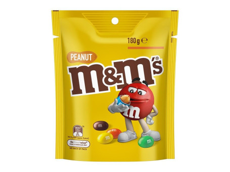 M&M's Amendoim Chocolate Ao Leite Saco Para Partilhar 180G