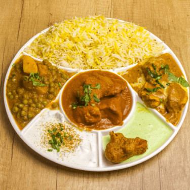 Classic Chicken Thali