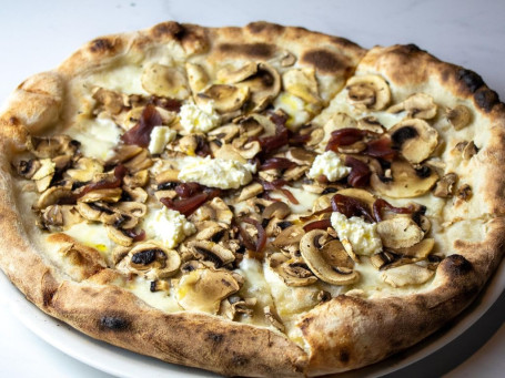 Mushroom Persian Feta Pizza