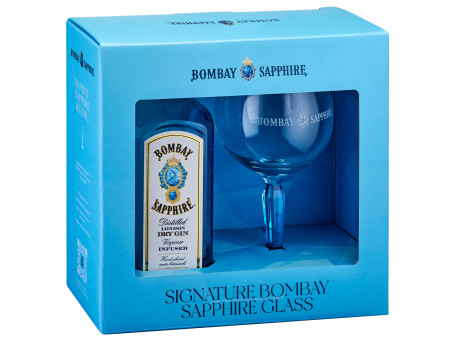 Bombay Sapphire Gin 700Ml Gift Pack
