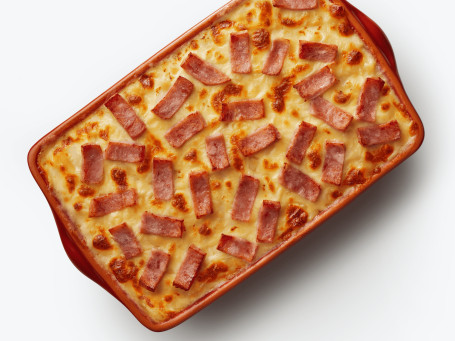 Mac Y Queso Cargado Con Jamón Y Miel Compartido