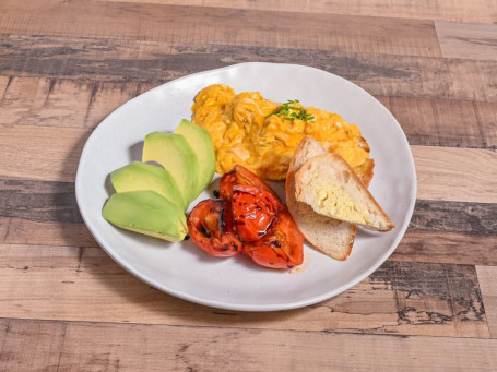 Sauté Scrambled Eggs All Day Breakfast