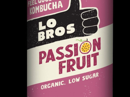 Lo Bros Passionfruit Kombucha