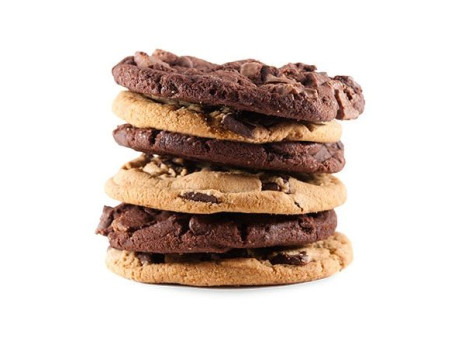 6 Paquetes De Galletas Double Choc/Choc Chip