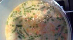 Soupe À La Crème De Poulet