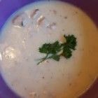 Soupe À La Crème De Poulet