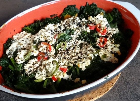 Cazuela De Espinacas