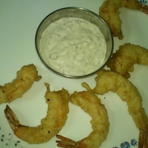 Gambas A La Tempura