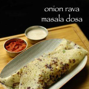 Masala Rava Dosa