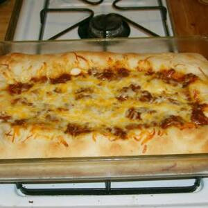 Pizza Au Fromage À Croûte Farcie