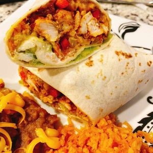 Burrito De Fajitas De Pollo