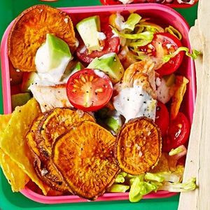 Salade Taco Au Bœuf Grillé Ou Au Poulet Croquant