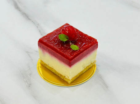 Tarta De Queso Con Frambuesa