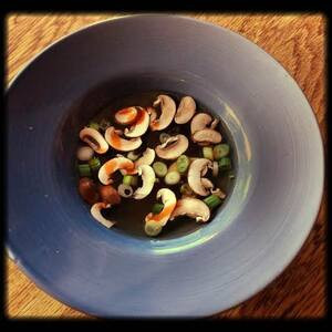 Soupe Claire Aux Champignons