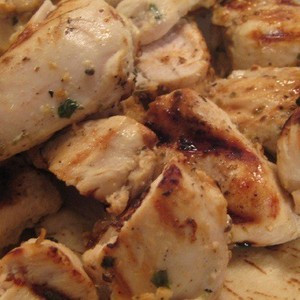 Souvlaki De Pollo En Pita