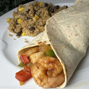 Fajitas Au Poulet Et Crevettes