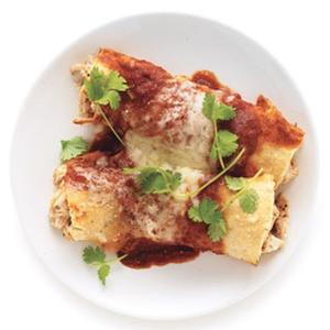 Enchiladas Au Poulet Et Piment Vert