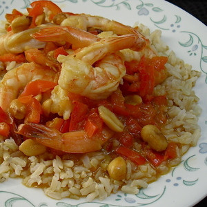 Crevettes Kung Pao Gōng Bǎo Xiā