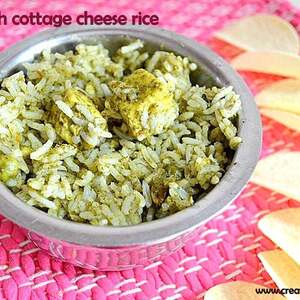 Lunchbox De Arroz Palak Paneer