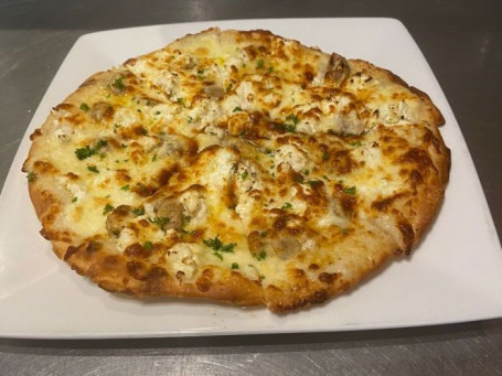 Pizza De Champiñones Con Trufa