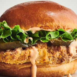 Burger De Poulet Croquant Au Lait Ribot
