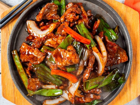 Carne Mongolia Crepitante