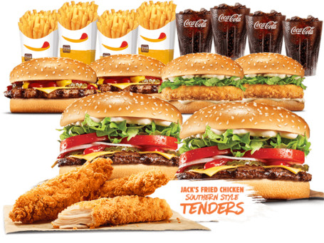 Jack's Fried Chicken Southern Style Tenders Mega Feast Small (20611 Kj)