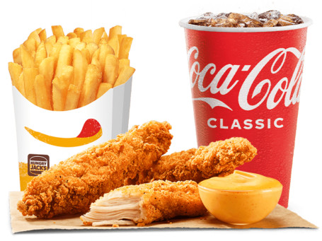 3 Tendres Poulet Frit À La Jack's Style Sud Grand (5836 Kj)