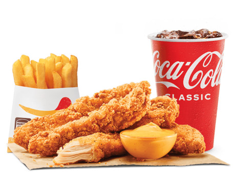 5 Tenders De Poulet Frit Southern Style De Jack Petits (5804 Kj)