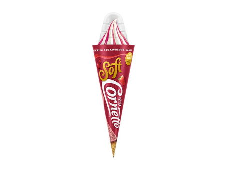 Cornetto Soft Strawberry 140Ml Glace