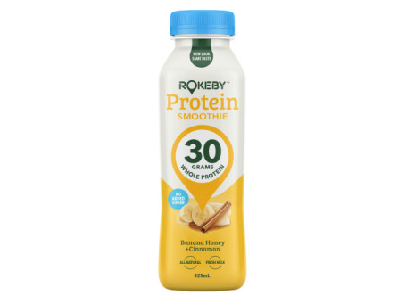 Rokeby Farms Protéine Banane Miel Cannelle 425Ml