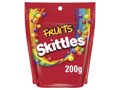 Skittles Fruits Lollies Share Bag 200Gm