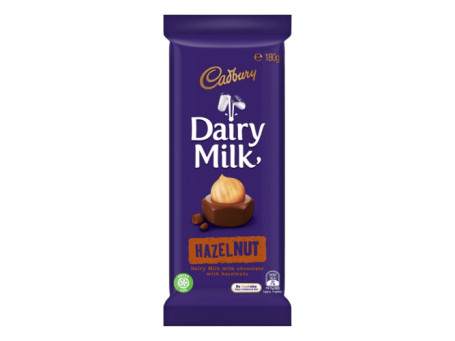 Cadbury Milk Choc Bloc Noisette 180G