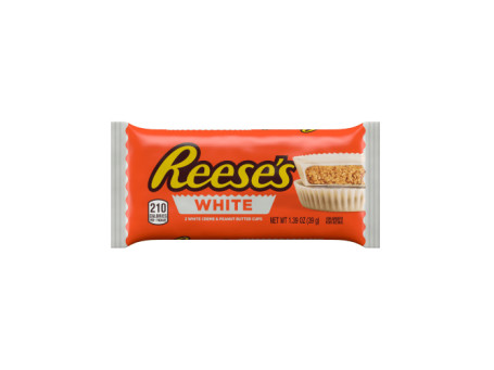 Reeses Peanut Butter Cup Barra De Chocolate Blanco 39G