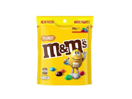M&Ms Peanut Pouch 380G