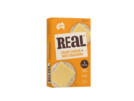 Galletas De Arroz Con Queso Colby Real 40G