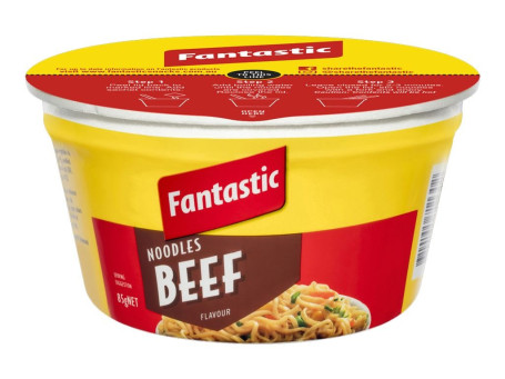 Fantastic Bowl Fideos Ternera 85G