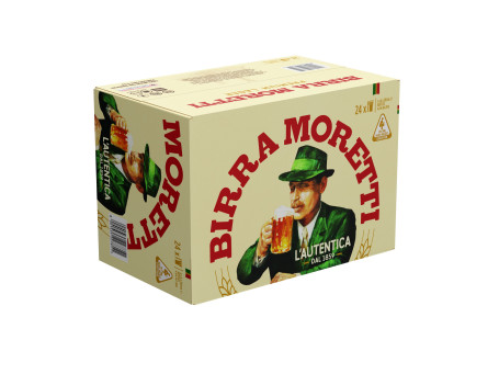 Moretti Botella Italiana 330Ml X Pack 24