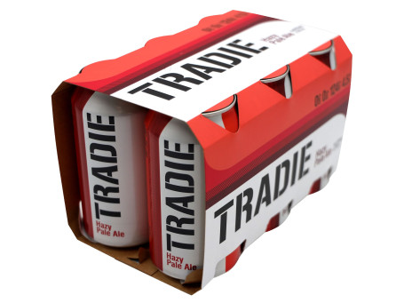 Tradie Zero Carb Hazy Pale Ale Lata 375Ml X Pack 6