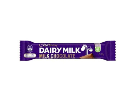 Barre De Chocolat Cadbury Dairy Milk 50G