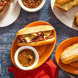 Trempette Classique Au Bœuf Avec Oignons Grillés