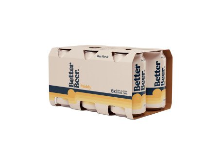 Better Beer Middy Lager Lata 3% 6X355Ml