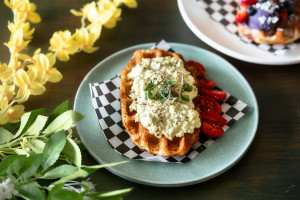 Almuerzo De Sándwich De Ensalada De Huevo