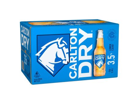 Carlton Dry Mid 3,5% Botella 330Ml