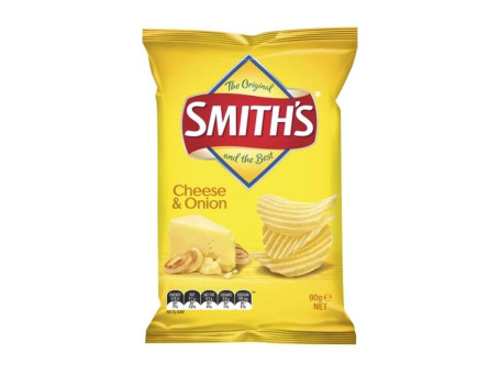 Smith's Crinkle Chips De Queso Y Cebolla 90G