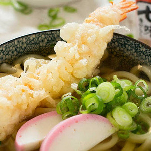 Udon Con Gambas Tempura