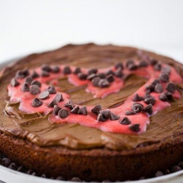 Gâteau Vegan Chocolat Fraise Midi