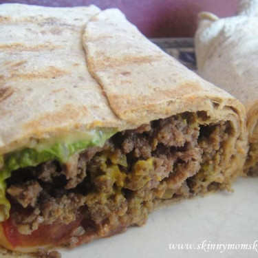 Cheese Burger Wrap